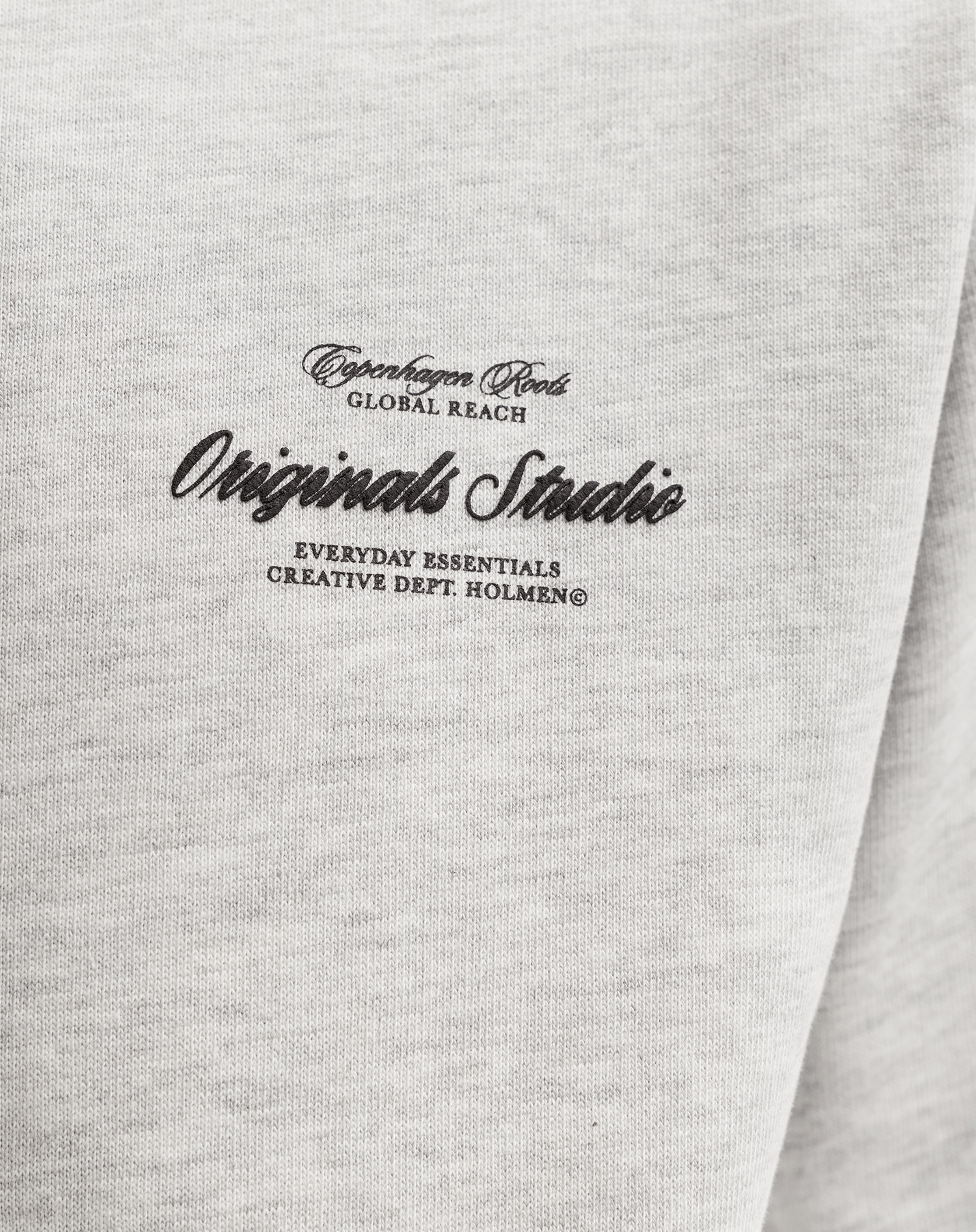 Jack & Jones Junior - JORNorrebro Typo Back Sweatshirt - White Melange